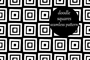Bold Hand Drawn Squares Pattern: A Versatile Tool for Creative and Practical Workflows