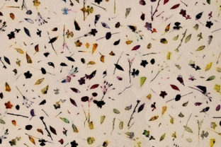 Branches, Flowers and Leaves Texture: A Fusion of Nature and Art