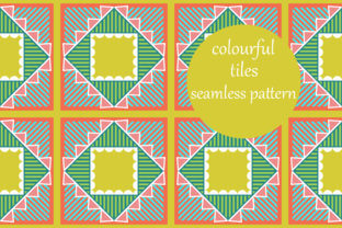 Bright Digital Geometric Tiles: A Modern Design Solution for Creative and Business Needs