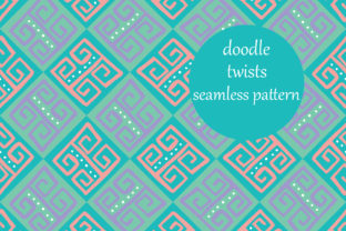 Colorful Doodle Twists Pattern: A Strategic Tool for Creativity and Planning