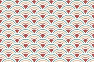 Colorful Wave Pattern White Background: A Timeless Fusion of Nature and Tradition