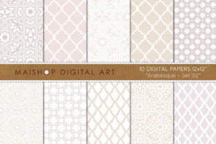Exploring the Digital Paper Arabesque Set 02: A Versatile Resource for Creative Projects