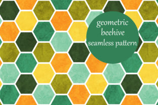 Geometric Honeycomb Pattern