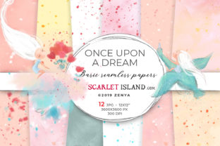Once Upon a Dream Basic Papers: A Versatile Digital Paper Set for Creative Projects