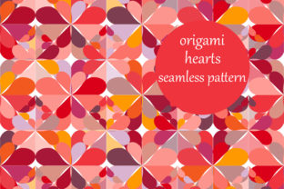 Origami Hearts Pattern