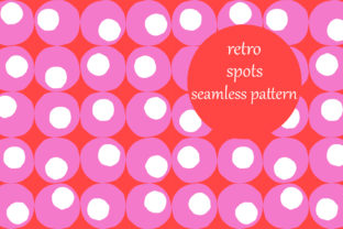 Retro Abstract Bold Spots Pattern: A Versatile Design for Modern Projects