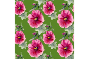 Seamless Pattern Mallow