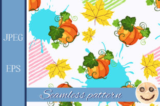 Seamless Pumpkin Pattern