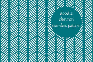 Simple Doodle Chevrons Stripes Pattern: A Versatile Design for Every Project