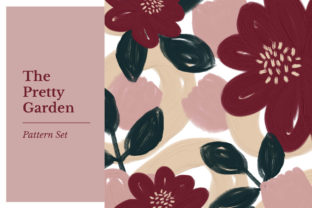 The Pretty Garden Seamless Pattern Set