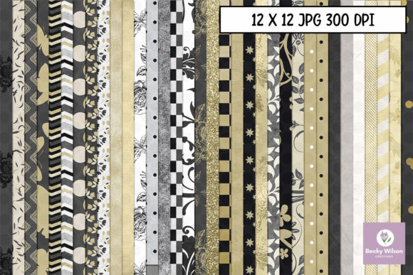 Touch of Gold Paper Pack: A Versatile Resource for Creative and Professional Workflows